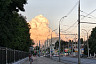 В соцсетях восхитились «огненным» облаком над Саратовом 